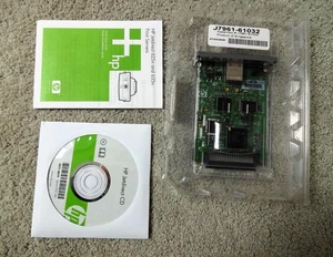HP JetDirect 635n J7961G Print Server in Box IPv6/IPsec 10/100/1000 J7961-61032 - Afbeelding 1 van 11