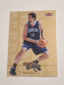 2007-08 MEHMET OKUR FLEER ULTRA GOLD MEDALLION NBA CARD #190 UTAH JAZZ TURKEY - Picture 1 of 2