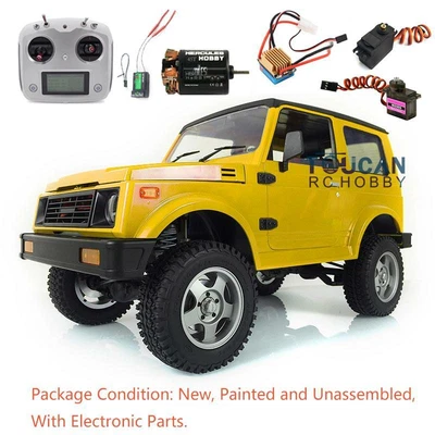 1/6 RC Capo Race Car Crawler Painted SIXER1  KIT DIY Model Motor Radio - Image 1 of 4