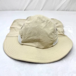 Adams Sunblock UPF 45+ Wide Brim Sun Hat with Neck Covering Beige - Picture 1 of 12