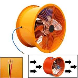16" Axialventilator Ventilator Propeller Lüfter Abluftventilator 3178CFM 220V 370W - Bild 1 von 23