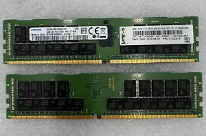 LENOVO 01DE974 32GB 2RX4 PC4-2666V M393A4K40BB2 (SAMSUNG) - Photo 1/1