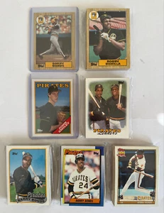 Pittsburgh Pirates 1987-91 Topps Team Set Lot (5 sets w/nice Bonds RC) - Picture 1 of 5