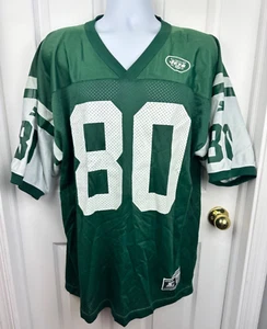 Vintage 1995 Starter NY Jets Football Jersey CHREBET #80 Size 52 XL Pre-owned - Picture 1 of 8