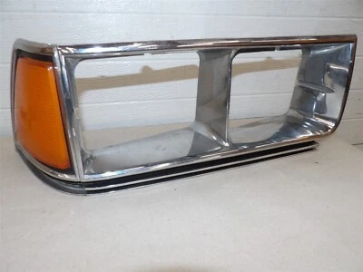 BUICK CENTURY 1985 Cromo FARO BISEL PUERTA MOLDURA LADO DERECHO PASAJEROS OEM Foto 1 de 4