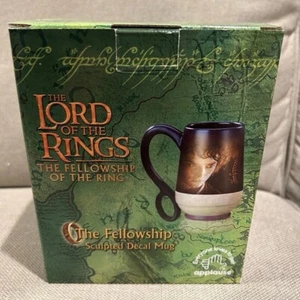 Taza calcomanía esculpida Applause El Señor de los Anillos La Comunidad - Imagen 1 de 12