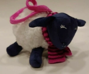 Gymboree Bundled and Bright Plush Sheep Purse Winter 2014 Pre Owned EUC - Picture 1 of 8