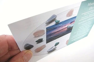 Manifesta i tuoi sogni griglia card 4x6" cartoncino pesante da utilizzare con cristallo curativo - Foto 1 di 5