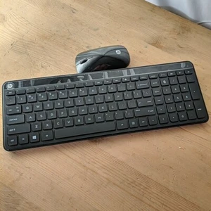 Wireless keyboard mouse set for HP Sk2063 SM2063 Missing Bluetooth Adapter  - Picture 1 of 7