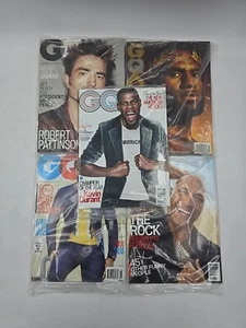 GQ Magazine May/June/Sept/Nov/Dec 2017 Lot Of 5 Rock King Kevin Durant 60 Issue - Foto 1 di 5