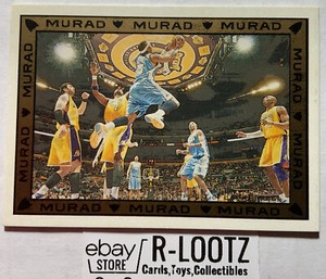 2009 Topps Murad Kobe Bryant/ Carmelo Anthony Los Angeles Lakers Checklist Read