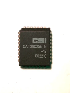 CAT28C256N 120nS 32Kbx8 EEprom memory PLCC-32 CSI genuine part x1 pcs - Picture 1 of 1