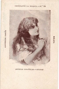 Spain old postcard vintage Chocolates la Riojana Spanish artists Aranaz (797) - Picture 1 of 2