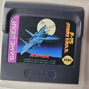 F-15 Strike Eagle - Loose - Good - Sega Game Gear - Picture 1 of 1