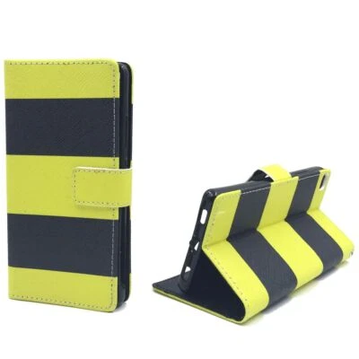 Custodia Cellulare Custodia Protettiva per Huawei P8 Cover Borsa Wallet Astuccio - Immagine 1 di 4