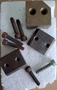 3 Coltelli Più Viti Ricambi Per CESOIA EDILGRAPPA Per Taglio Tondino Vedi Foto - Foto 1 di 8