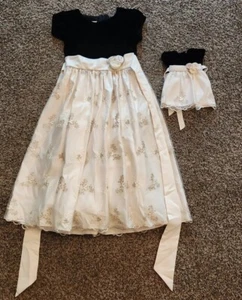 American Doll Girl Dress Like Your Doll Holiday Elegent Princess Dress sz 10 - Picture 1 of 8