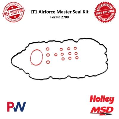 MSD Replacement Master Seal Kit For Your PN 2700 LT1 AirForce Manifold #2713 - Image 1 of 4