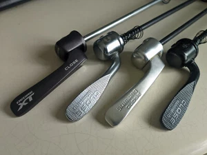 Shimano Deore/XT Schnellspanner/QR MTB/Fahrradradspieße vorne/hinten NEU - Bild 1 von 14