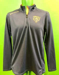 NFL Chicago Bears 1/4 Zip Pullover Youth XL 18-20 NWT - Foto 1 di 4