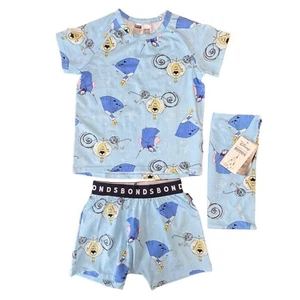 BONDS X DISNEY CINDERELLA Pajamas Girls 5 5T NEW Summer Sleep Set NWT HTF Girl - Picture 1 of 11
