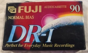 FUJI Normal Bias DR-I 90 For Everyday Recording Audio Cassette - Picture 1 of 2