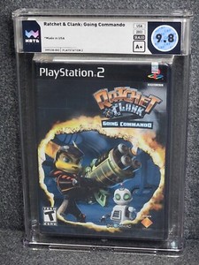 PS2 RATCHET & CLANK Going Commando New Wata 9.8 A+ Sealed Playstation 2 CGC VGA