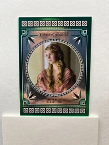 2024 GAME OF THRONES LEGENDS OF THE REALM Emerald Green Myrcella #65 B7 - Picture 1 of 1