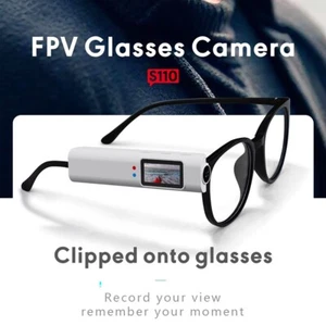 Head Mounted Camera Glasses WiFi 2K Outdoor Sport Action Video Camera Recorder - Picture 1 of 11