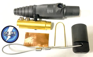 Hubbell HBL300FBK FEMALE CAM LOCK W/ Protective Cap for 300A Single Pole CAM - Picture 1 of 2