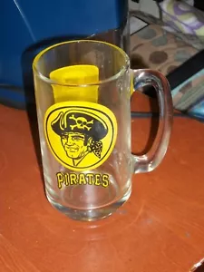 VINTAGE PITTSBURGH PIRATES GLASS MUG - Picture 1 of 2