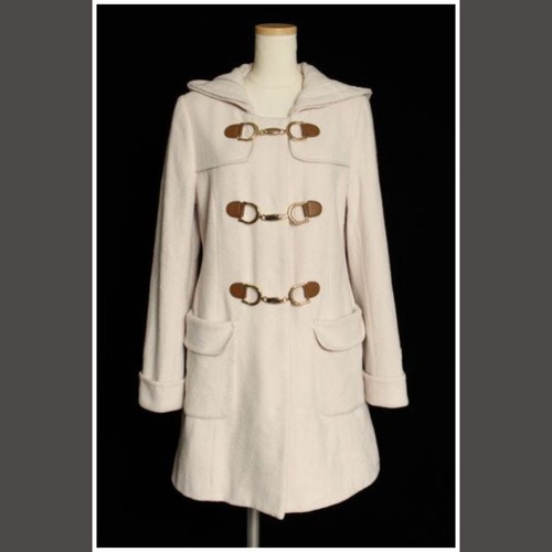 OFF WHITE LESSE PASSE LAISSE CAPPOTTO DUFFLE 36 BIANCO SPORCO yt0422 Usato9d286c1d1fcfd5f8634