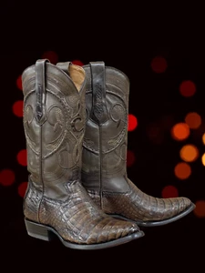 Western Fuscus Botas Vientre Puntera Redonda Hechas por CUADRA Botas (2C41FY) - Imagen 1 de 5