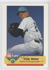 1994 Fleer ProCards Minor League Craig Hanson #1631