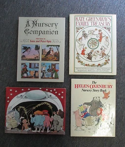 Lot of 4 Illustrated HC Children's Books in DJs: Kate Greenaway, Sendak, etc - Picture 1 of 3