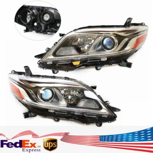 Pair Xenon Headlights Headlamps with DRL  Left+Right For Toyota Sienna 2015-2020 - Picture 1 of 14