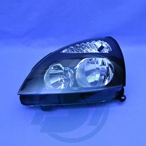 Scheinwerfer Renault Clio 2 links ab Baujahr 06/2001 Facelift schwarz NEU - Bild 1 von 1