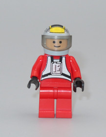 LEGO Star Wars Rebel B-Wing Pilot red  minifigure 6208
