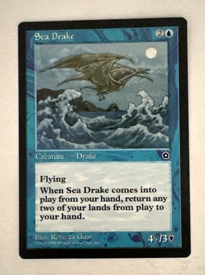 MTG * Sea Drake  NM+  Unplayed  Portal Second Age Regular  SellbyCyn - Image 1 of 4