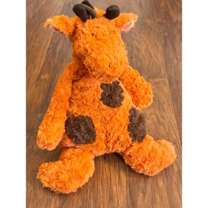 *RARO RITIRATO* Jellycat Geoffrey Giraffa 🦒 15” Super Morbido Safari Peluche Beanie - Foto 1 di 12