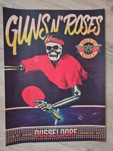 Guns n Roses Düsseldorf Lithographie Litho Poster 18.06.2025 - Bild 1 von 7