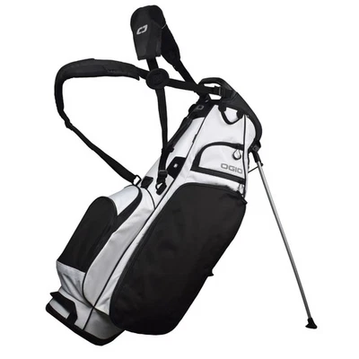 New Ogio Golf Club + Stand Bag Black/White - Image 1 of 4
