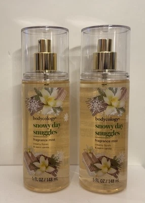 Lot Of 2 Bodycology SNOWY DAY SNUGGLE Fragrance Mist 5oz EA  - Image 1 of 2
