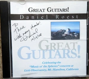 GREAT GUITARS! 2004 - Daniel Roest - Inscribed - Lick Observatory CA - Bild 1 von 2