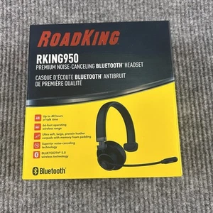 RoadKing Premium Noise Canceling Bluetooth Headset RKING950 - Photo 1 sur 5