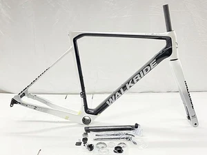 Walkride WR2SR Speed Racer Carbon Road Bike Frame Set 2018 Black White F/S - Picture 1 of 9