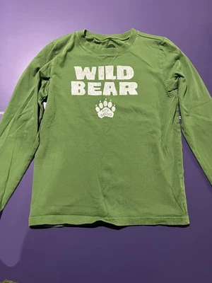 Camiseta Life Is Good talla mediana juvenil 7-8 Wild Bear manga larga Foto 1 de 4