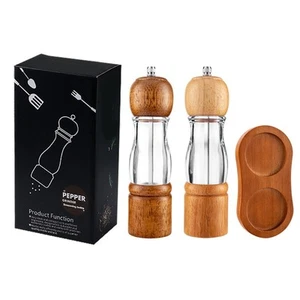 Professional Cooking Experience Home Cooking Salt Pepper Grinder Ergonomic Grip - Picture 1 of 40