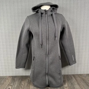 Chaqueta térmica Sunice Bobbie Technospacer para mujer pequeña gris capucha elástica - Imagen 1 de 20