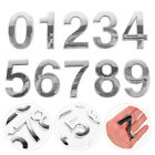  10 Pcs Büro Embleme Buchstabenaufkleber Moderne Hausnummern